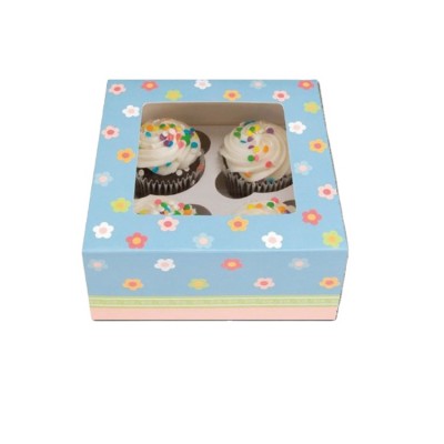 2020 wholesale cheap clear paper cupcake box